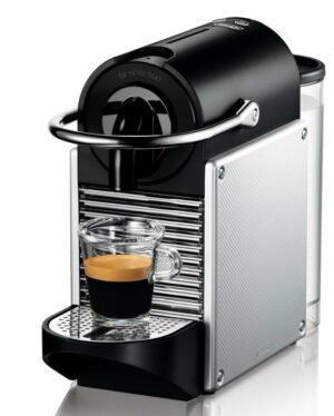 EN 124.S Pixie silber Nespresso-Kapselmaschine