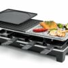 RCS 1350 schwarz/ Edelstahl Raclettegrill
