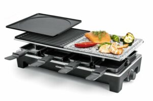 RCS 1350 schwarz/ Edelstahl Raclettegrill