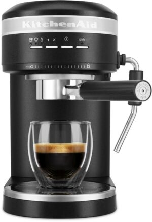 Artisan 5KES6503 Gusseisen schwarz (5KES6503EBK) Siebträger-Espressomaschine