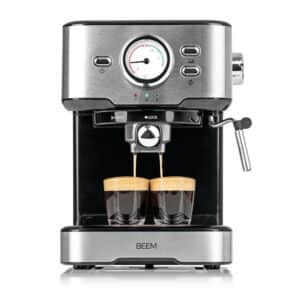 05025 Espresso Select Siebträger-Maschine schwarz/Edelstahl
