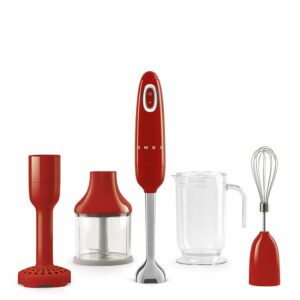 Stabmixer-Set HBF02RDEU Rot