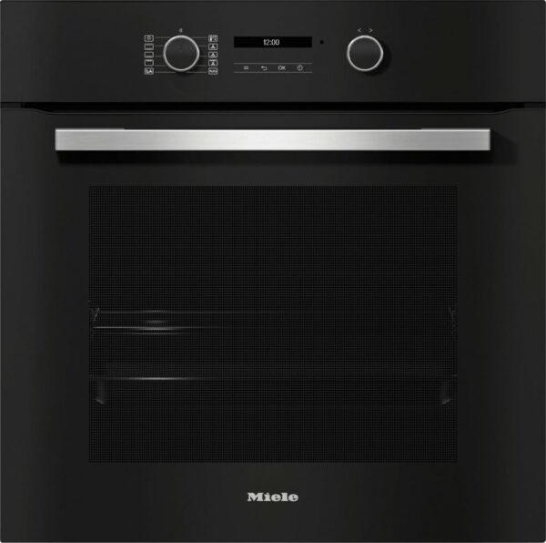H 2766 B Obsidianschwarz Einbaubackofen
