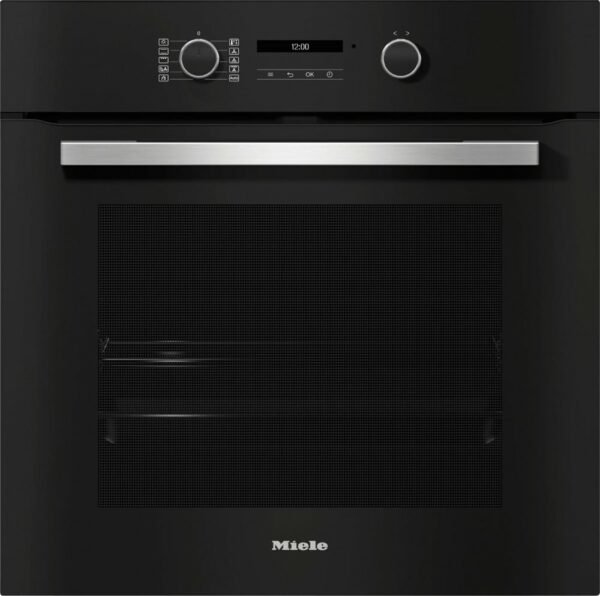 H 2766 BP Obsidianschwarz Einbaubackofen