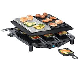 RC 4 PLUS Deluxe Raclettegrill