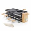 PURE 8 Bambus Raclettegrill